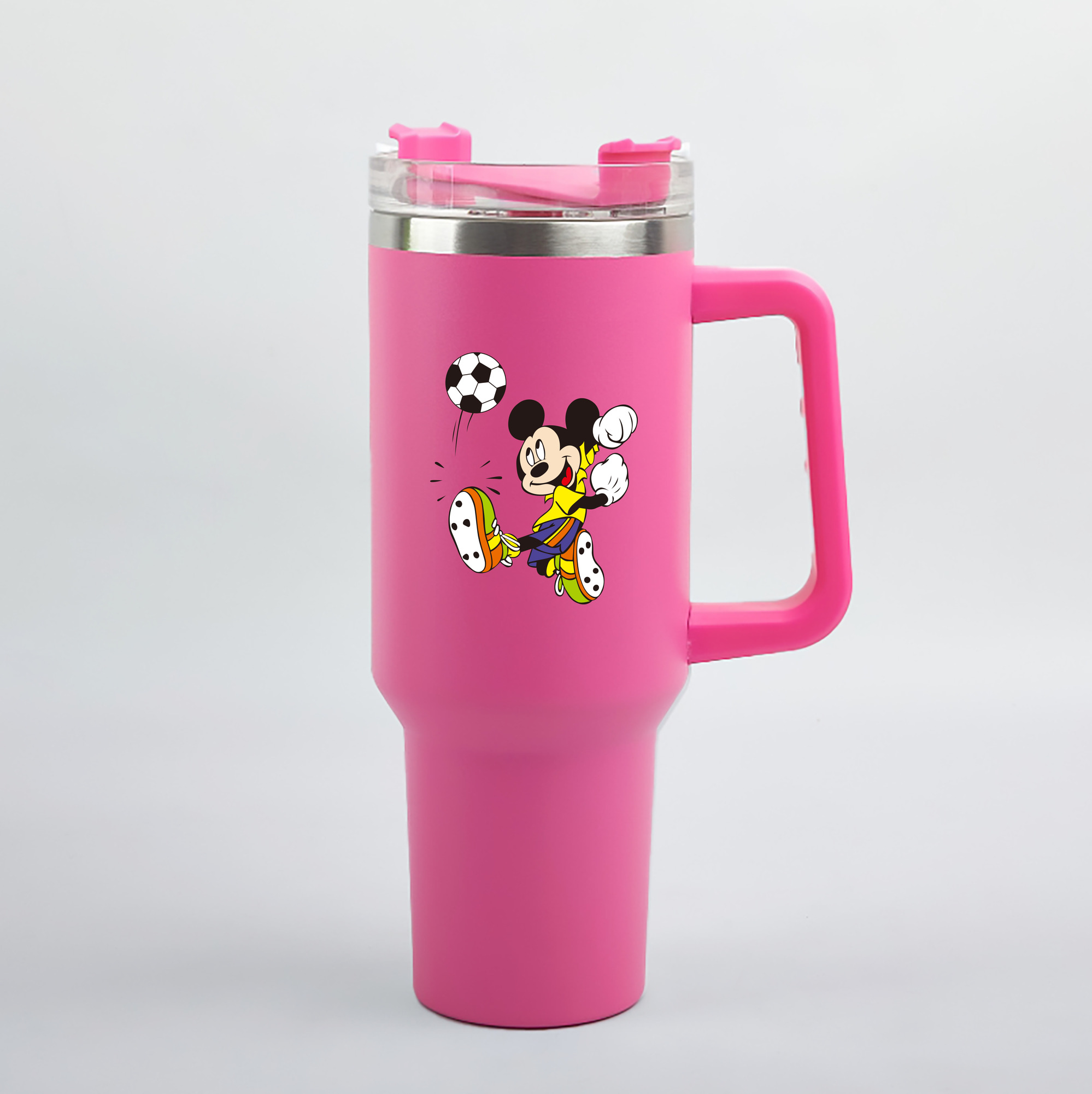 （画像用） ミッキーマウス Mickey Mouse 1200mL車用タンブラー（カラープリント）